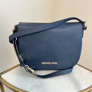 MK lock key cross body bag